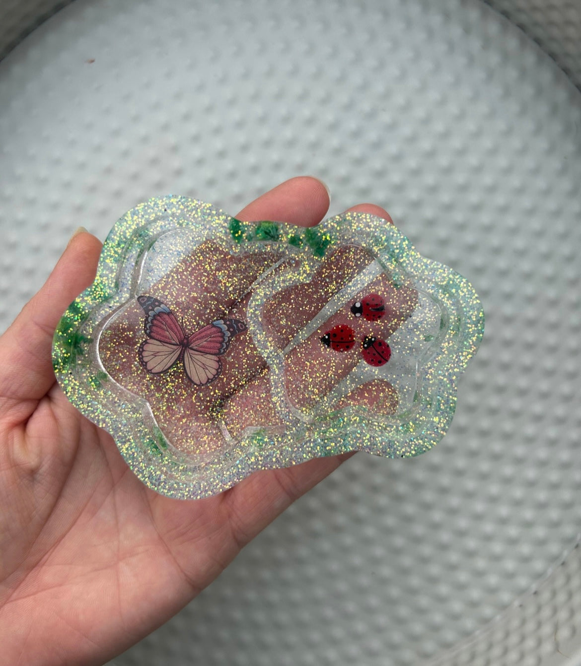 Double star sensory tray
