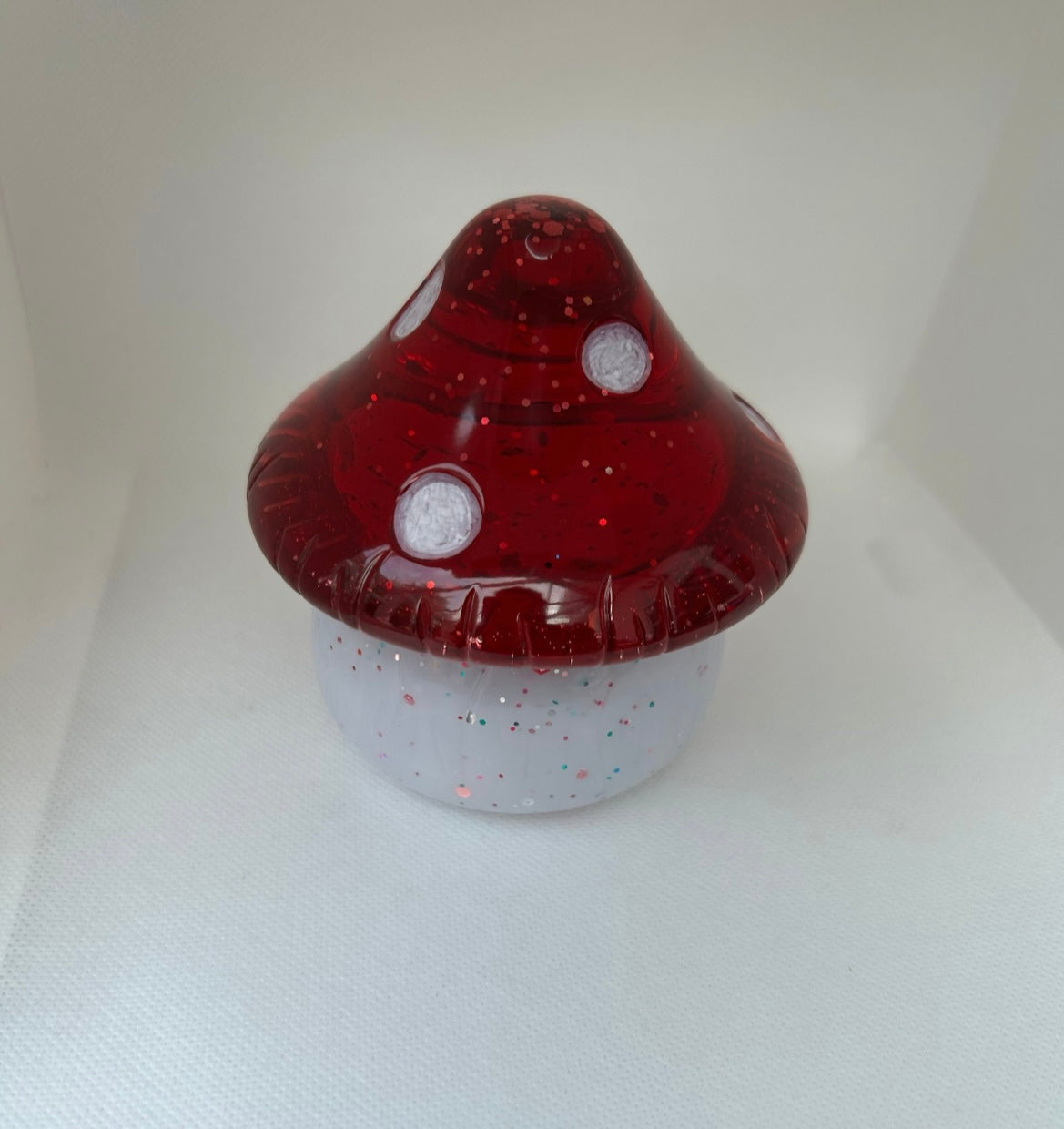 Large mushroom jar