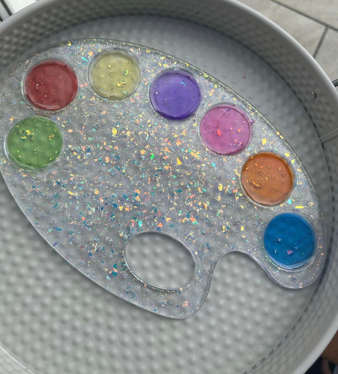 Custom paint palette