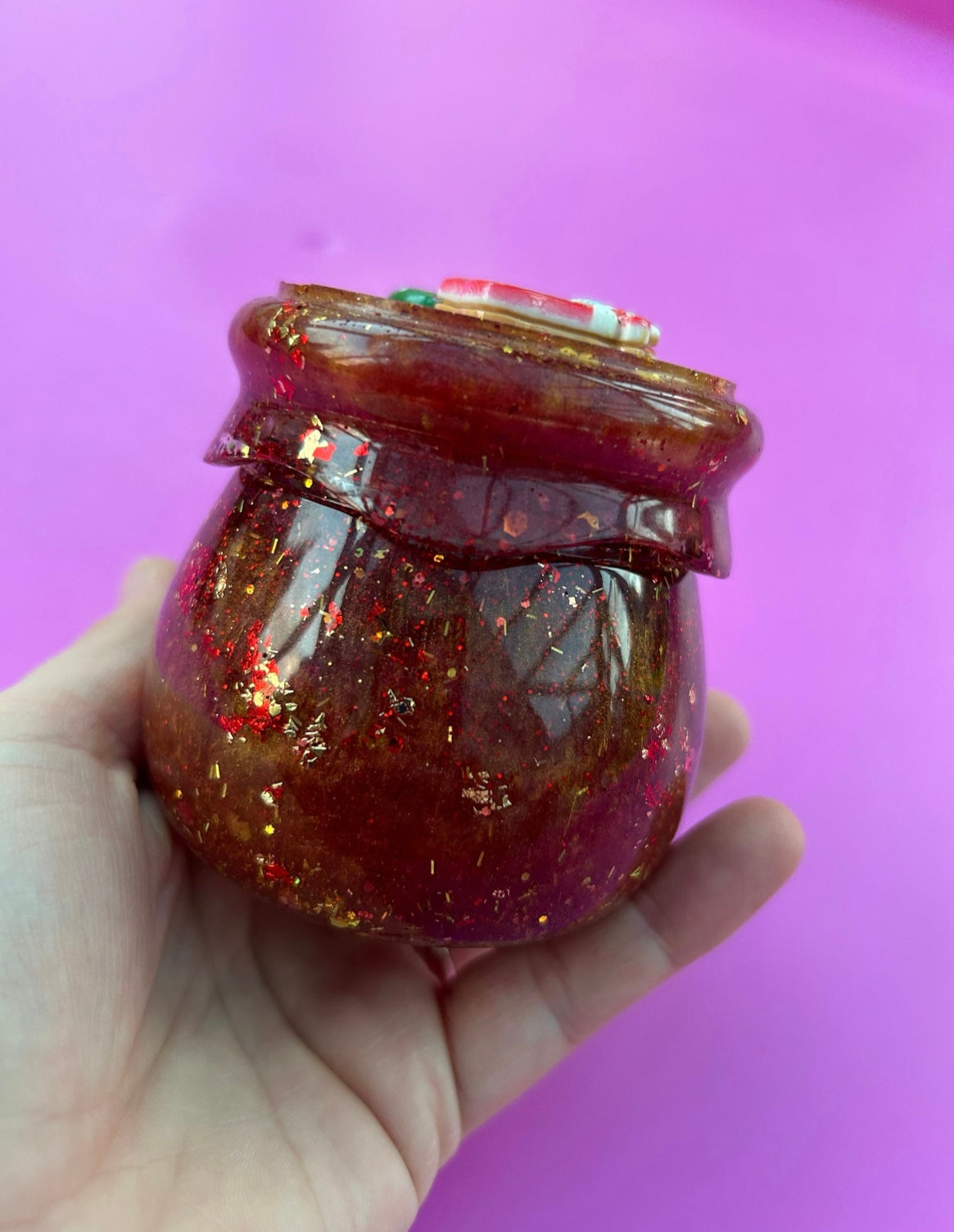 Custom screw top jar