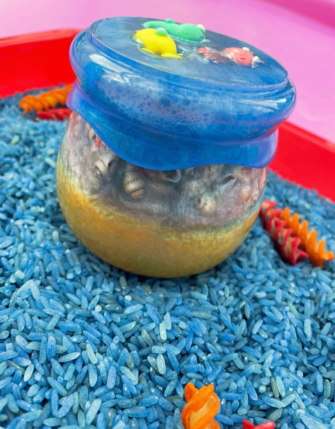 Custom screw top jar