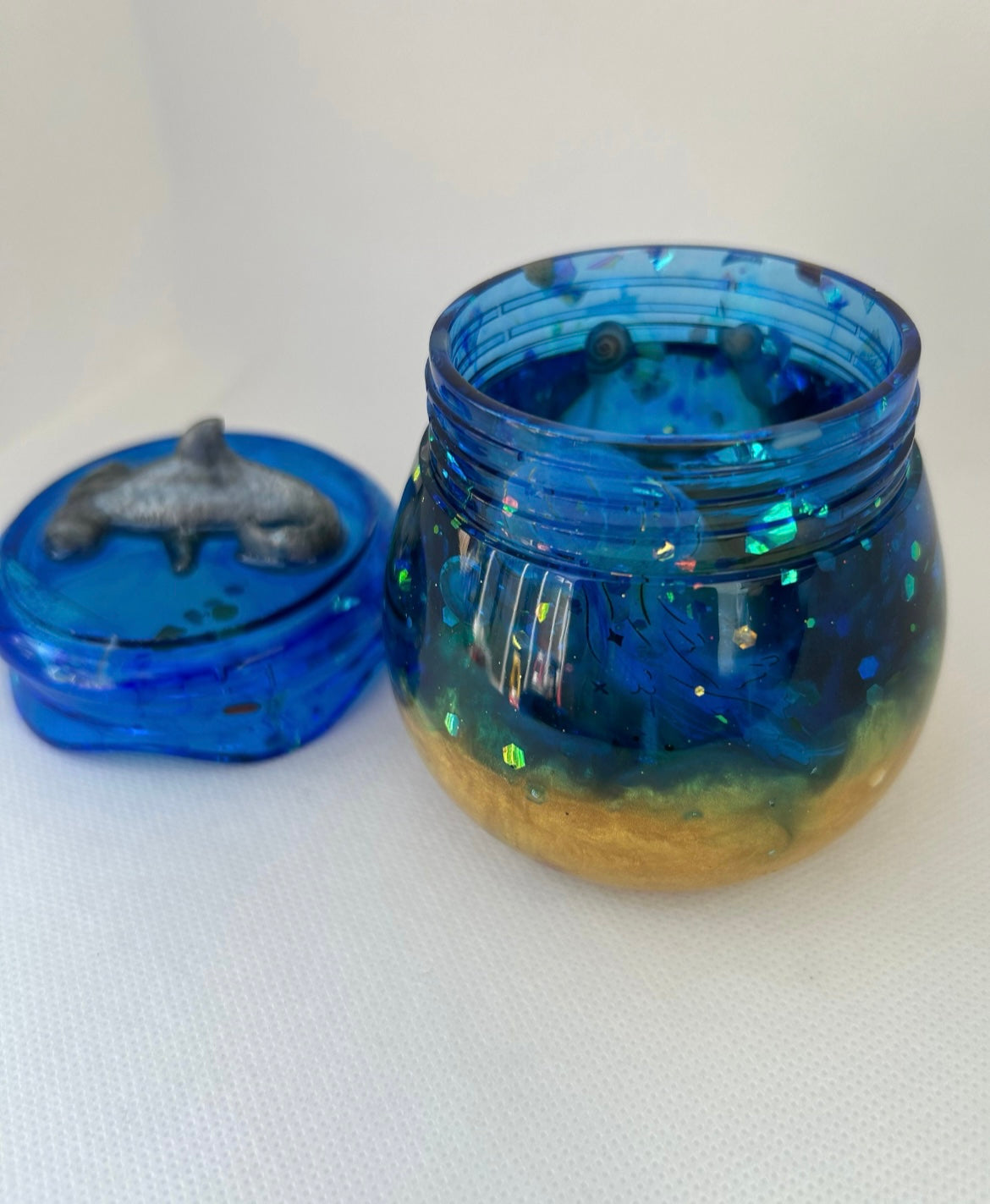 Custom screw top jar