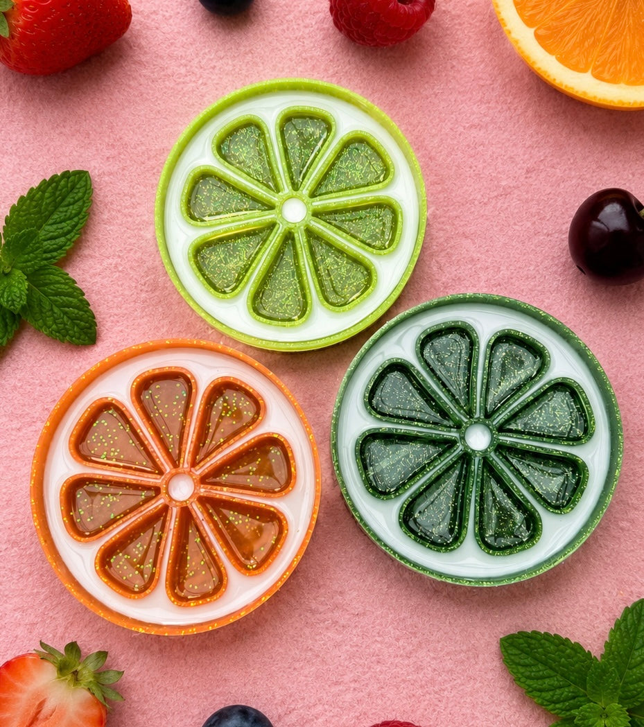Lemon/Lime/Orange slice sensory tray