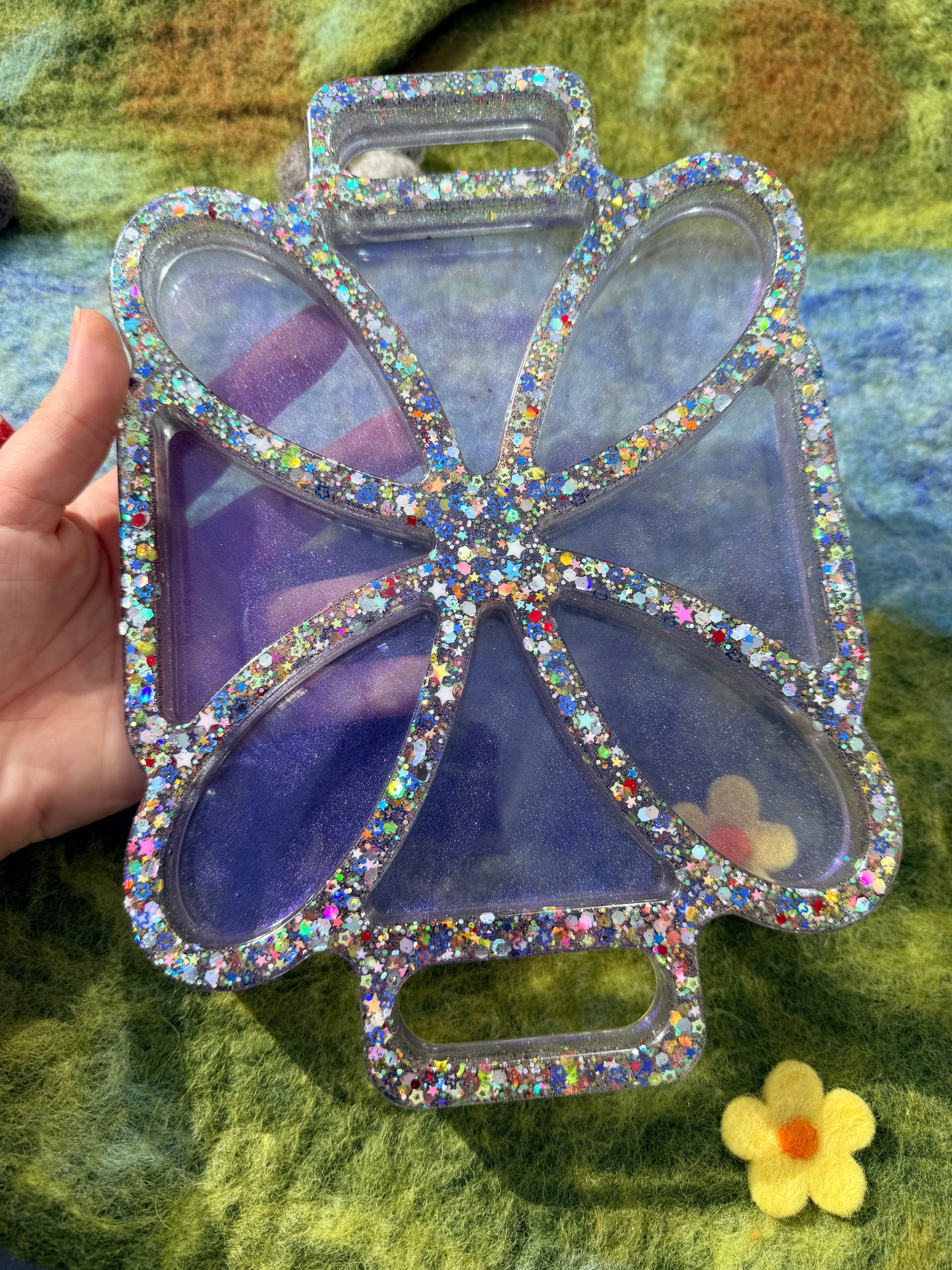 Ready made space tinker tray